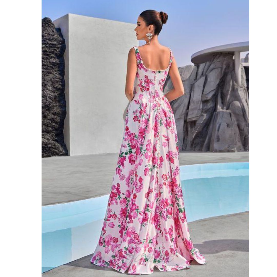 JADORE EVENING | J29022 | Purple Print