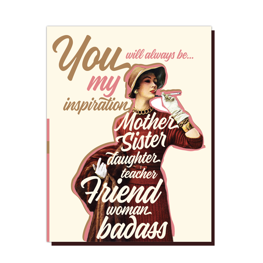 INSPIRATION MOM Card