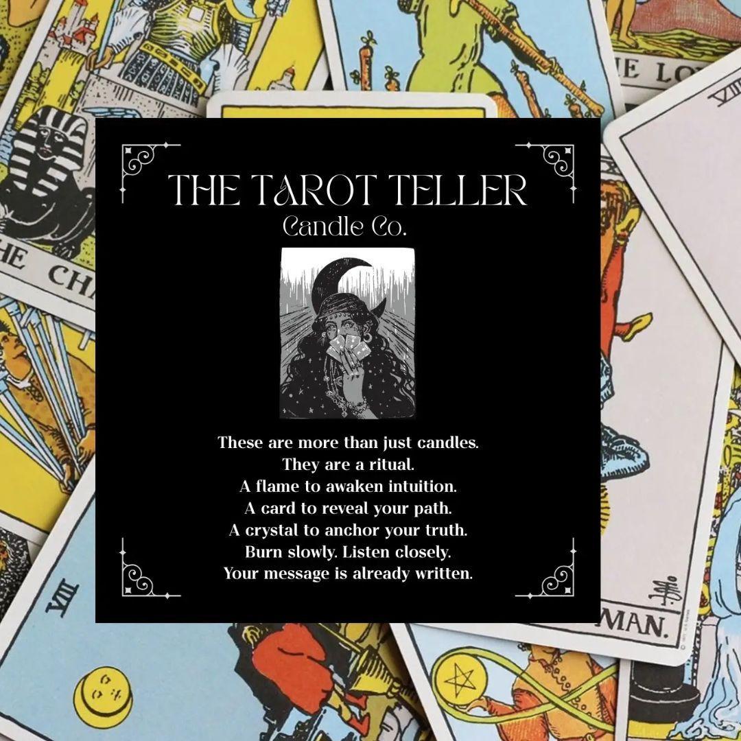 Tarot Reveal Candle - Black Raspberry