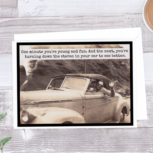 Turning Down the Stereo Card