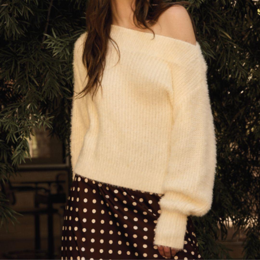 Delcy Sweater | Off White