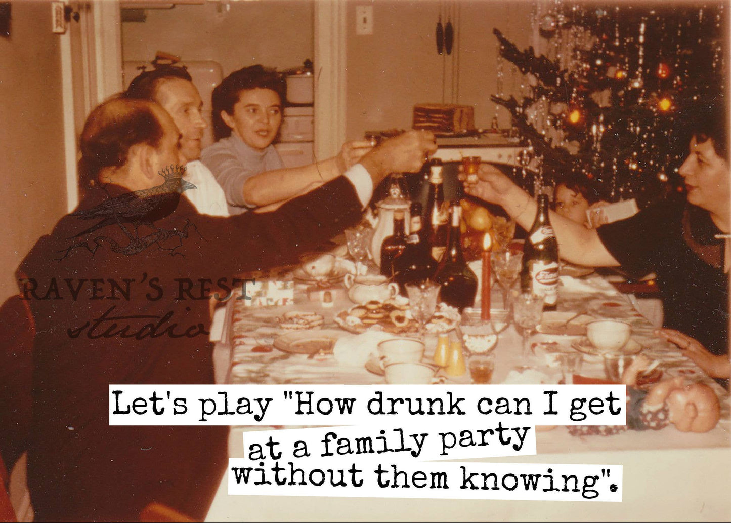 Let's Play "How Drunk Can I Get At A Family Party...