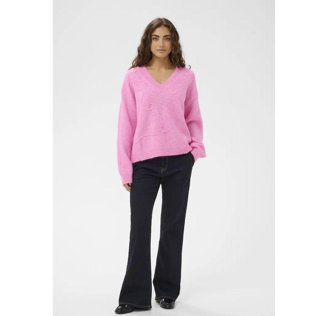 Toby Kimmy Pullover - 50112596 - Fuchsia Pink