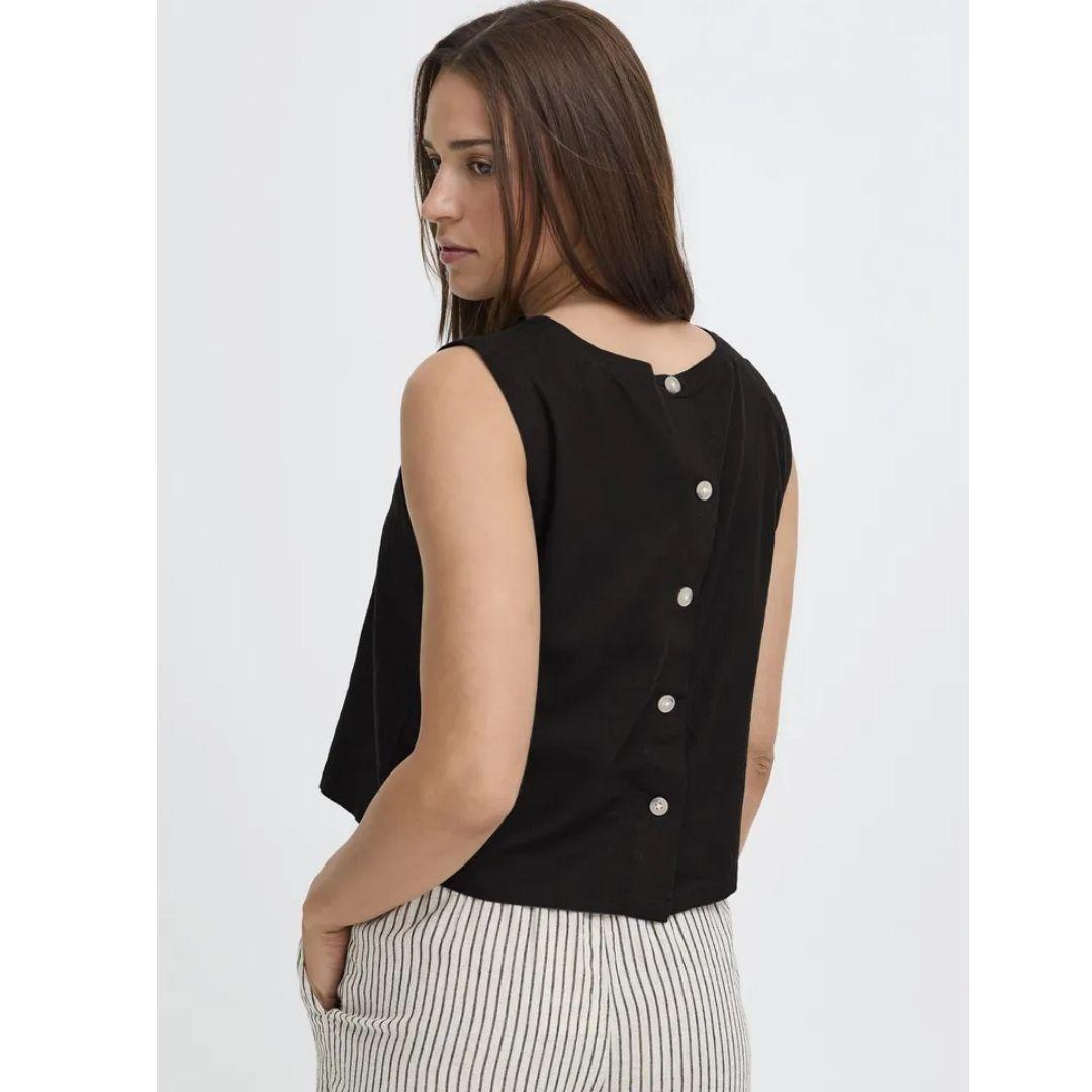 Falakka Round Neck Top - 20818826 - Meteorite