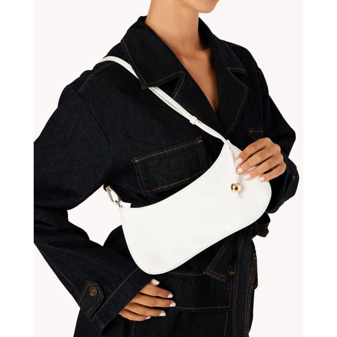 Rosabelle Patent Faux Leather Shoulder Bag