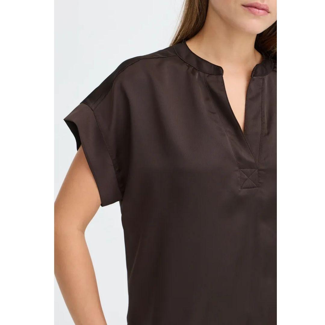 Selita V-Neck Blouse | Java