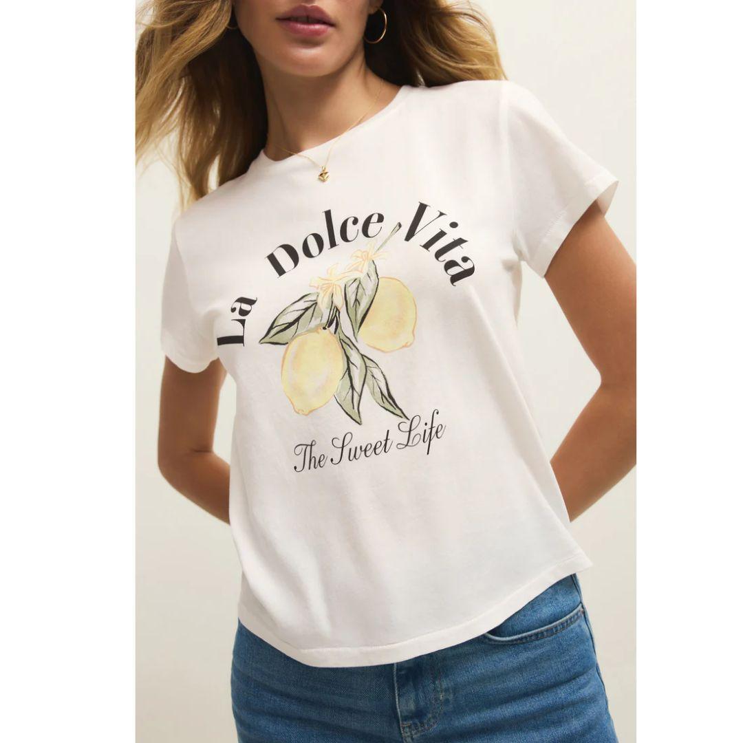 Dolce Tourist T-Shirt | Sea Salt