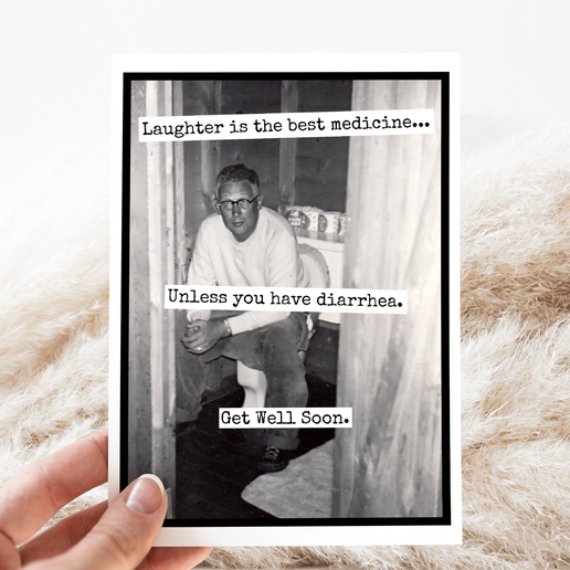 Laughter Is the Best Medicine - mr111 - Card