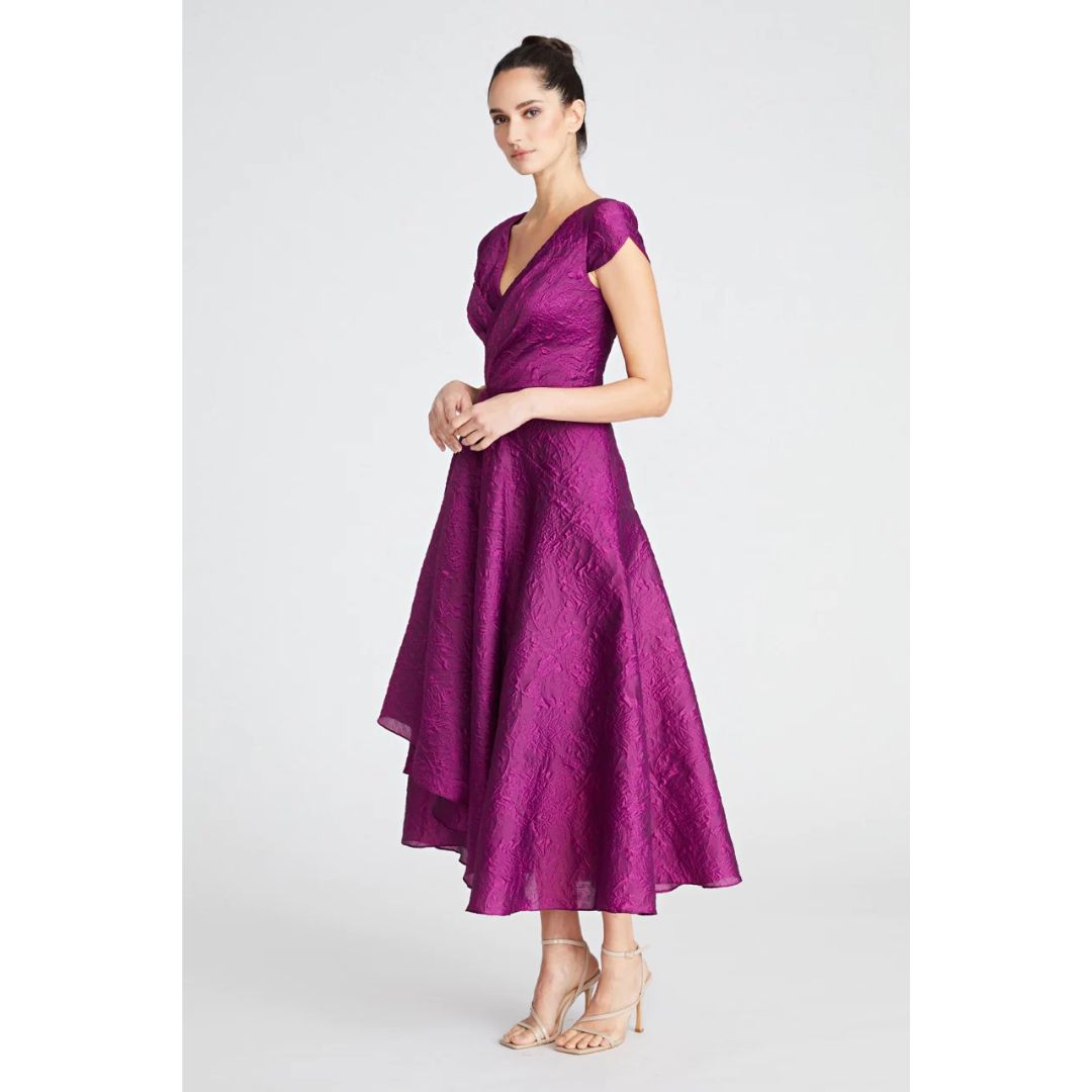 Sevyn High Low Cocktail Dress | Deep Orchid