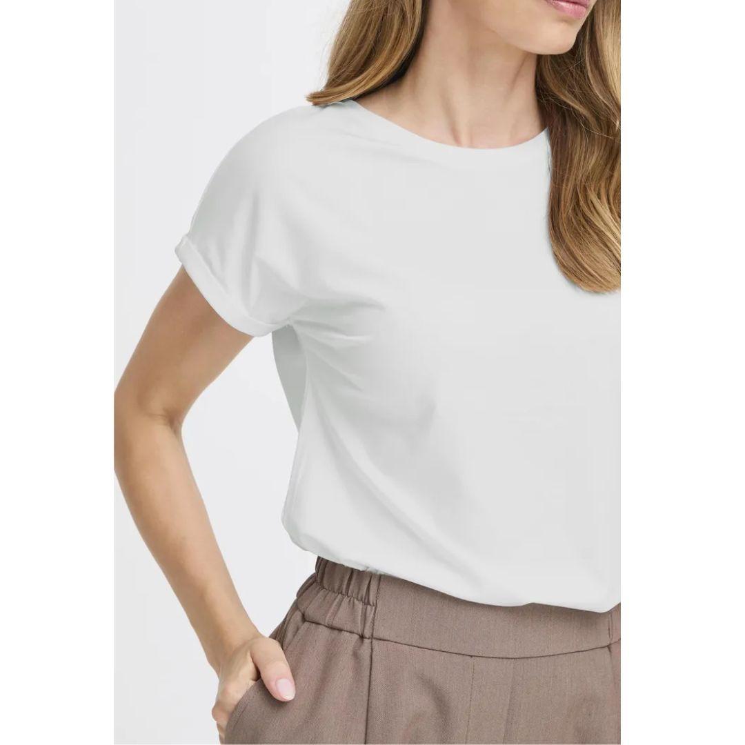 FRANSA Seen Dressy Tee | 20610634 | Birch