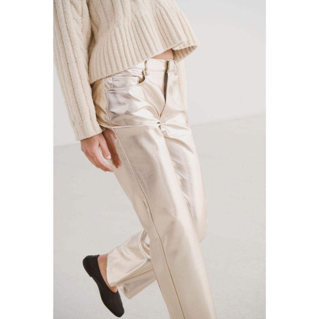 Danila Pants - 30407942 - Gold