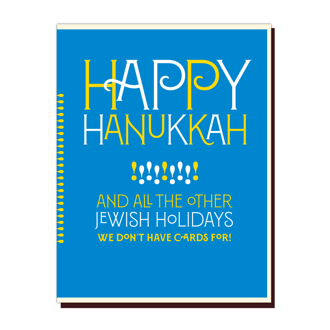 Happy Hanukkah Card - Offensive and Delightful