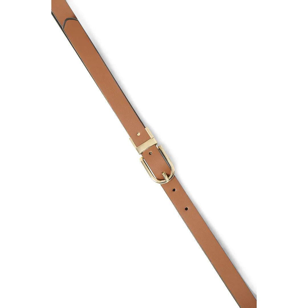 Wessy Faux Leather Reversible Belt | Meteorite