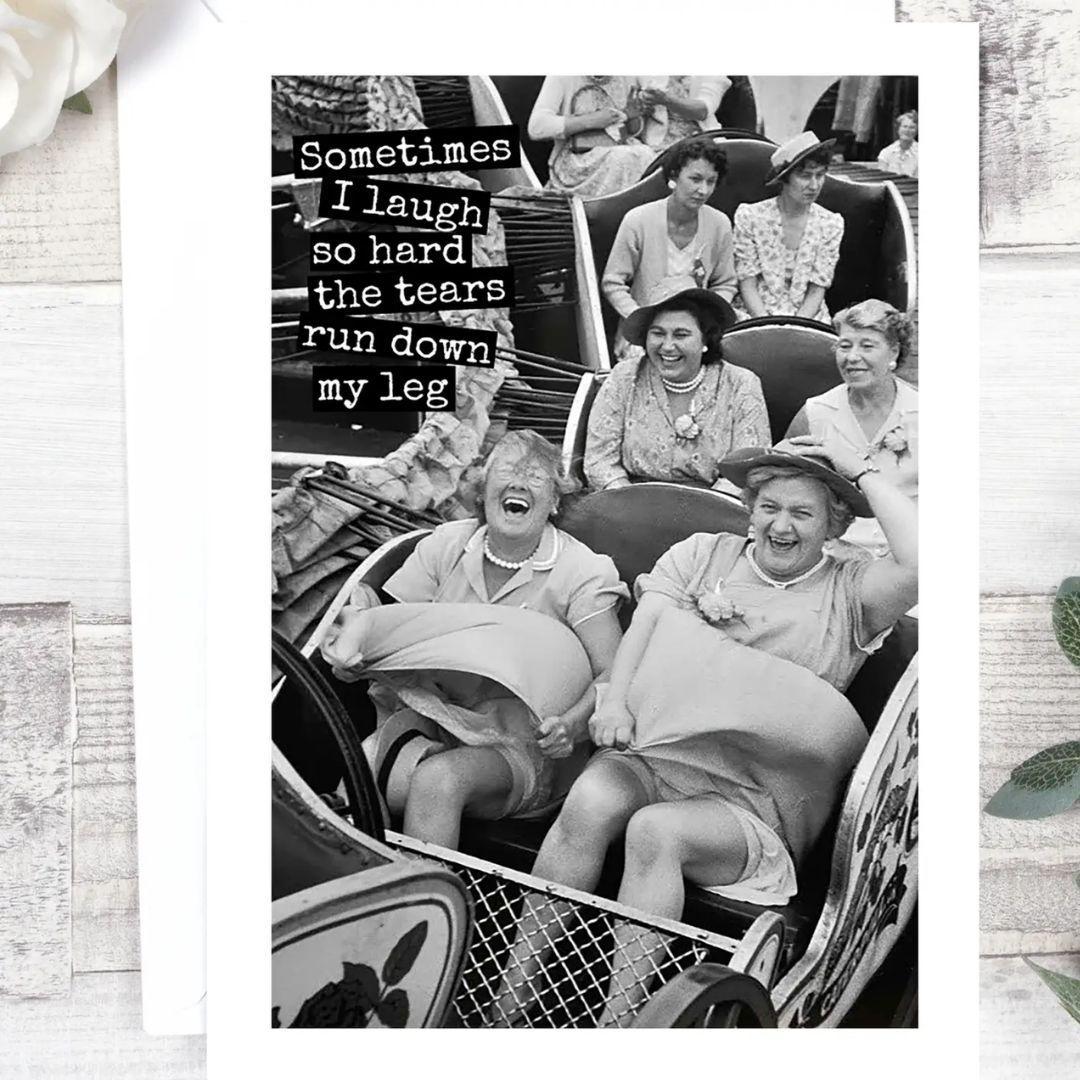Sometimes I Laugh Card