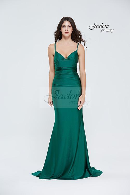 Jadore Evening Gown - Navy - J20015