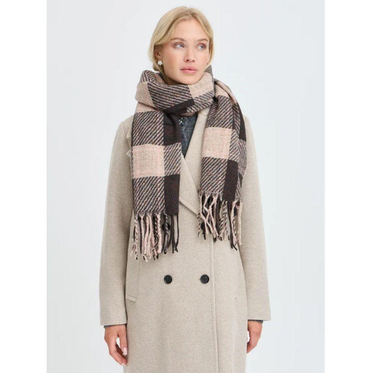BYOUNG Walvia Scarf | 20819627 | Java Sand Mix