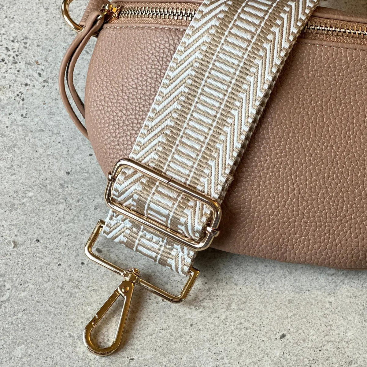 Justine Brooks Design - Cream Bag Strap