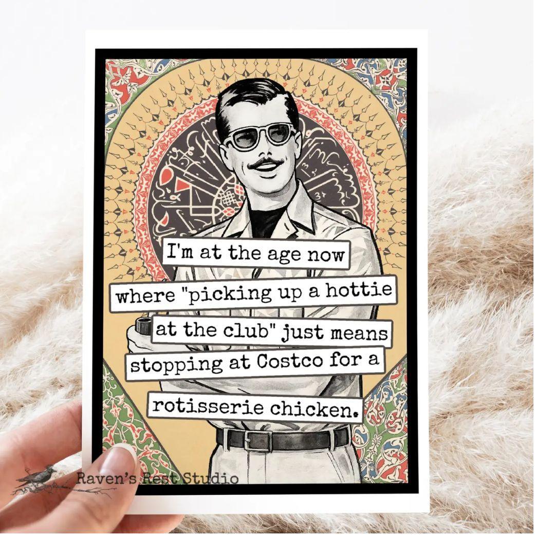 I'm at the Age Now Card