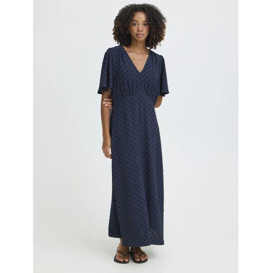 Zabby Polka Dot Maxi Dress