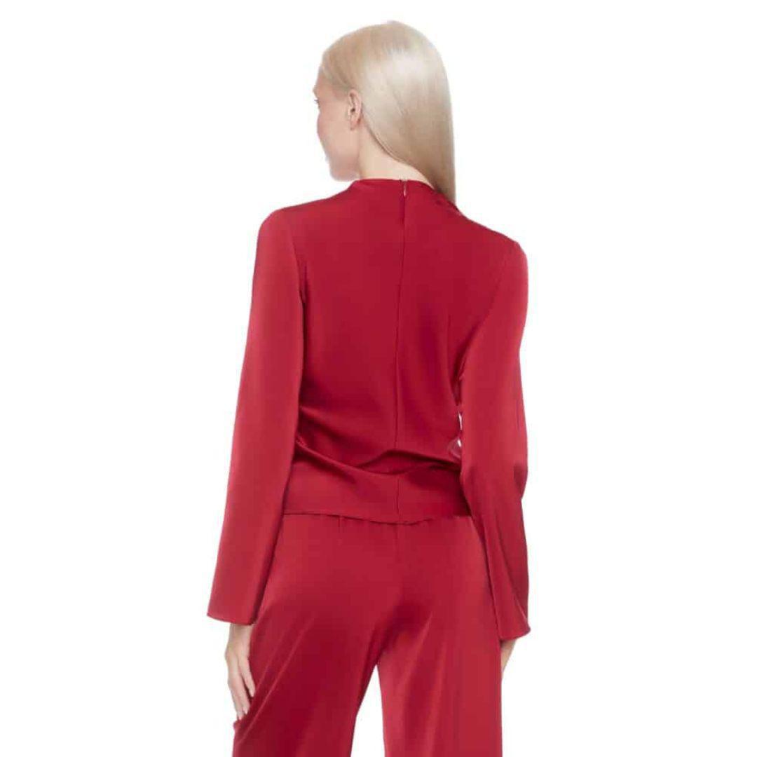 Lindsay Satin Bell Long Sleeve - 528002