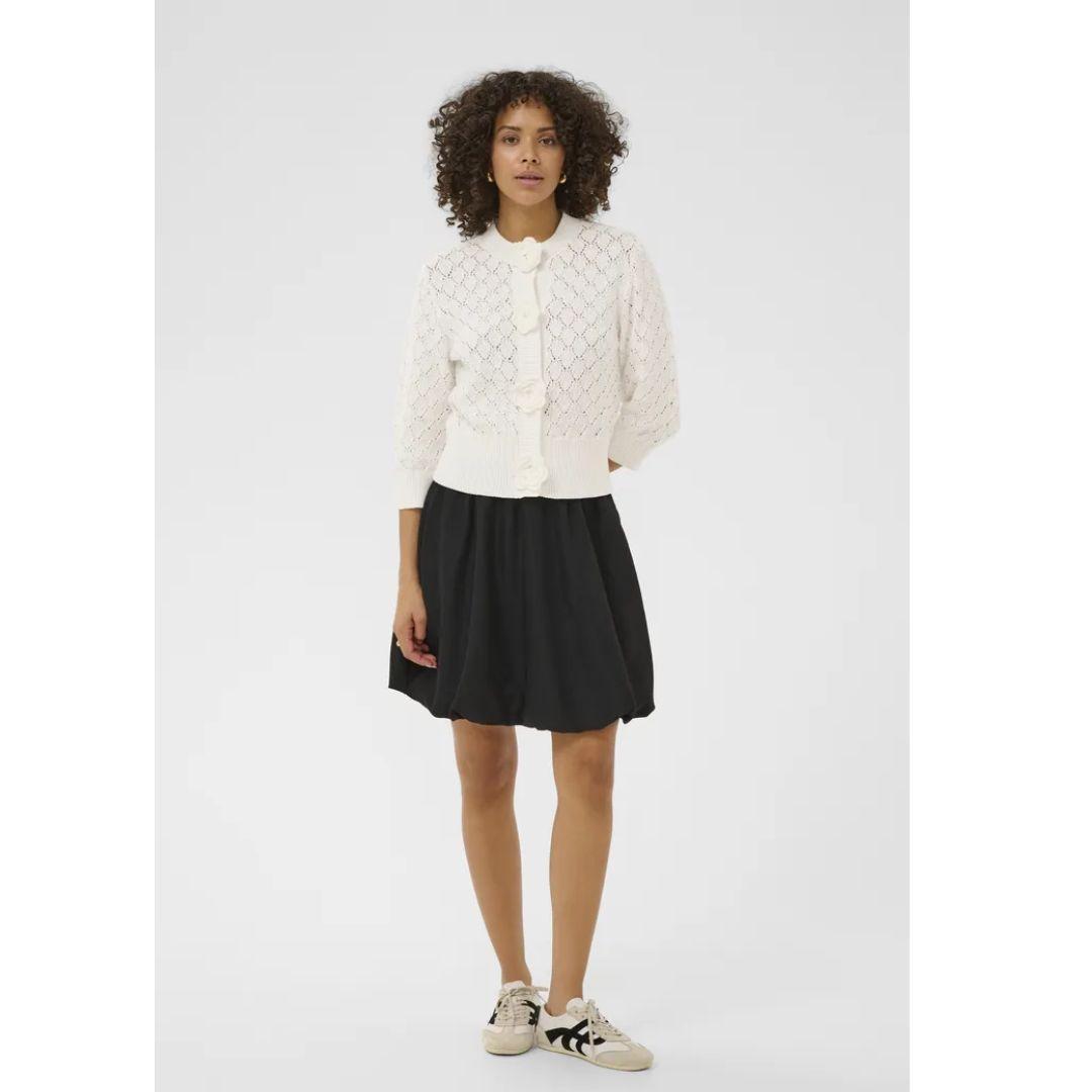 Katherine Knit Cardigan - Chalk
