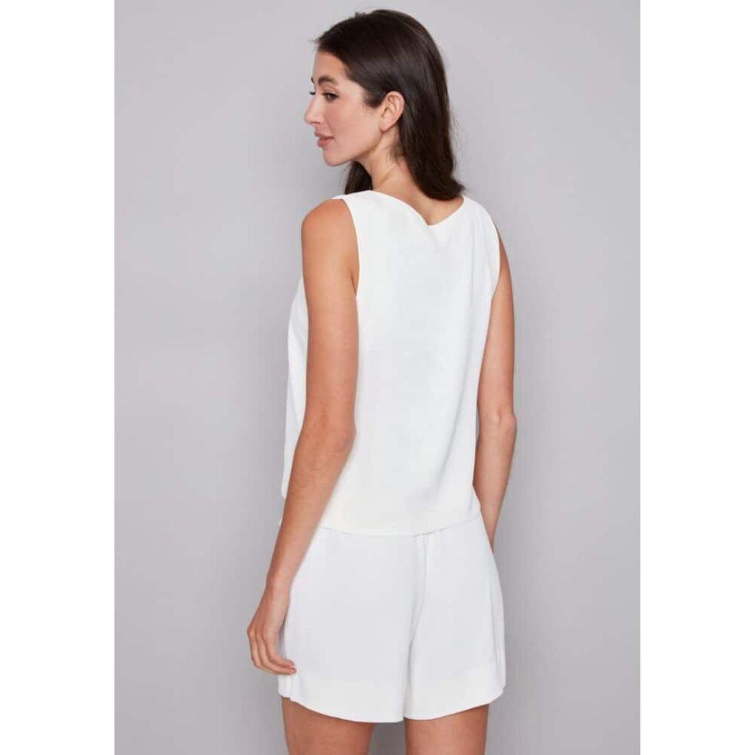 Gianna Vegan Silk Tank - 248003