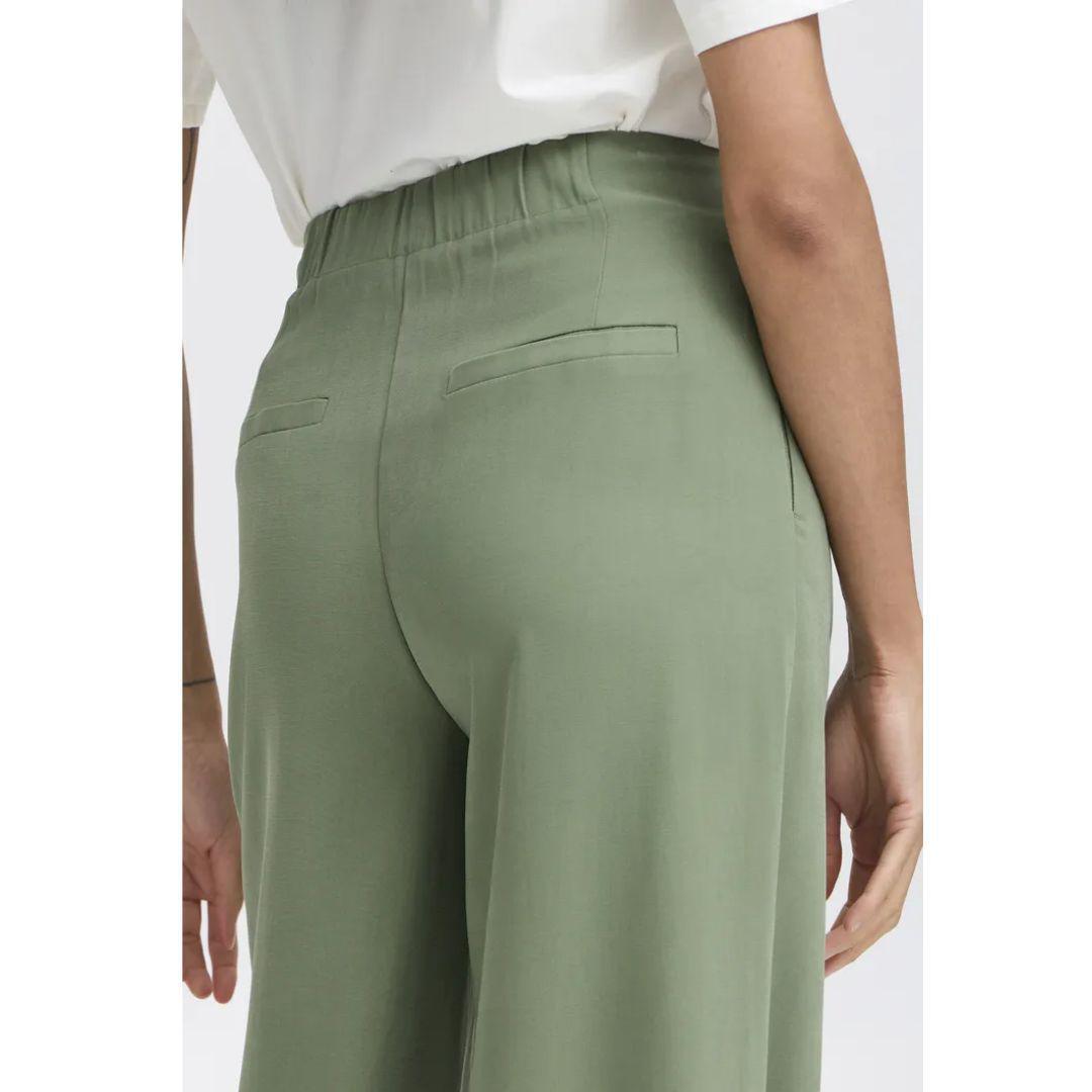 Dalano Wide Leg Trouser - 20816471 - Sea Spray