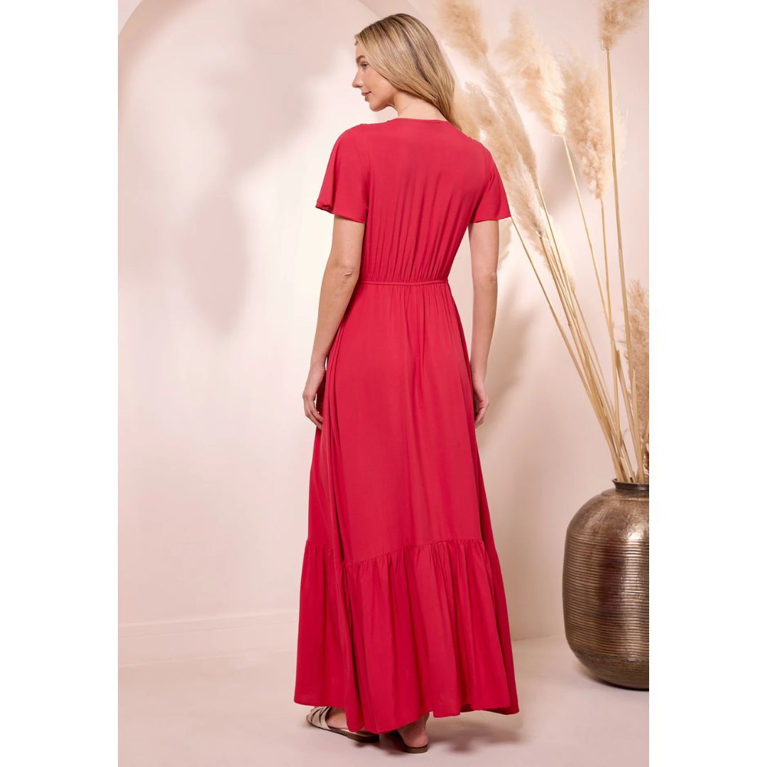 Venice Maxi Dress - Wine