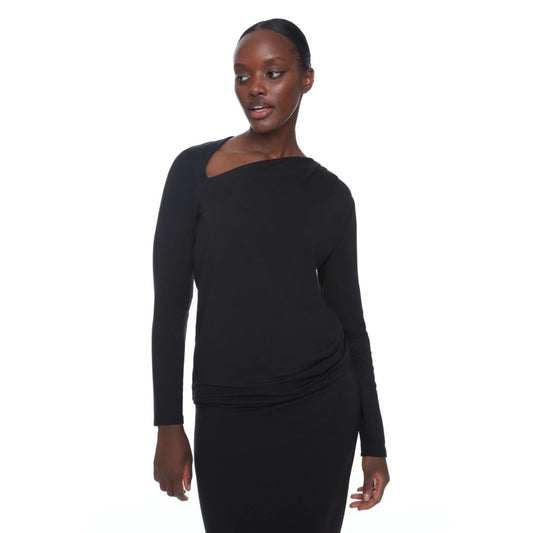 Provence Cut-Out Long-Sleeve Top | 628015