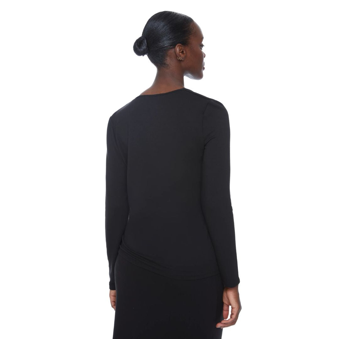 Provence Cut-Out Long-Sleeve Top | 628015