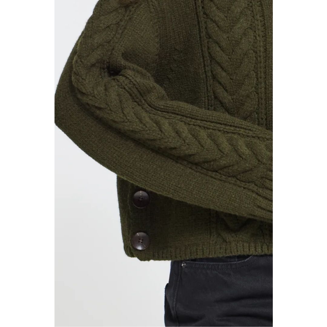 ICHI Arper Cableknit Sweater | 20126805