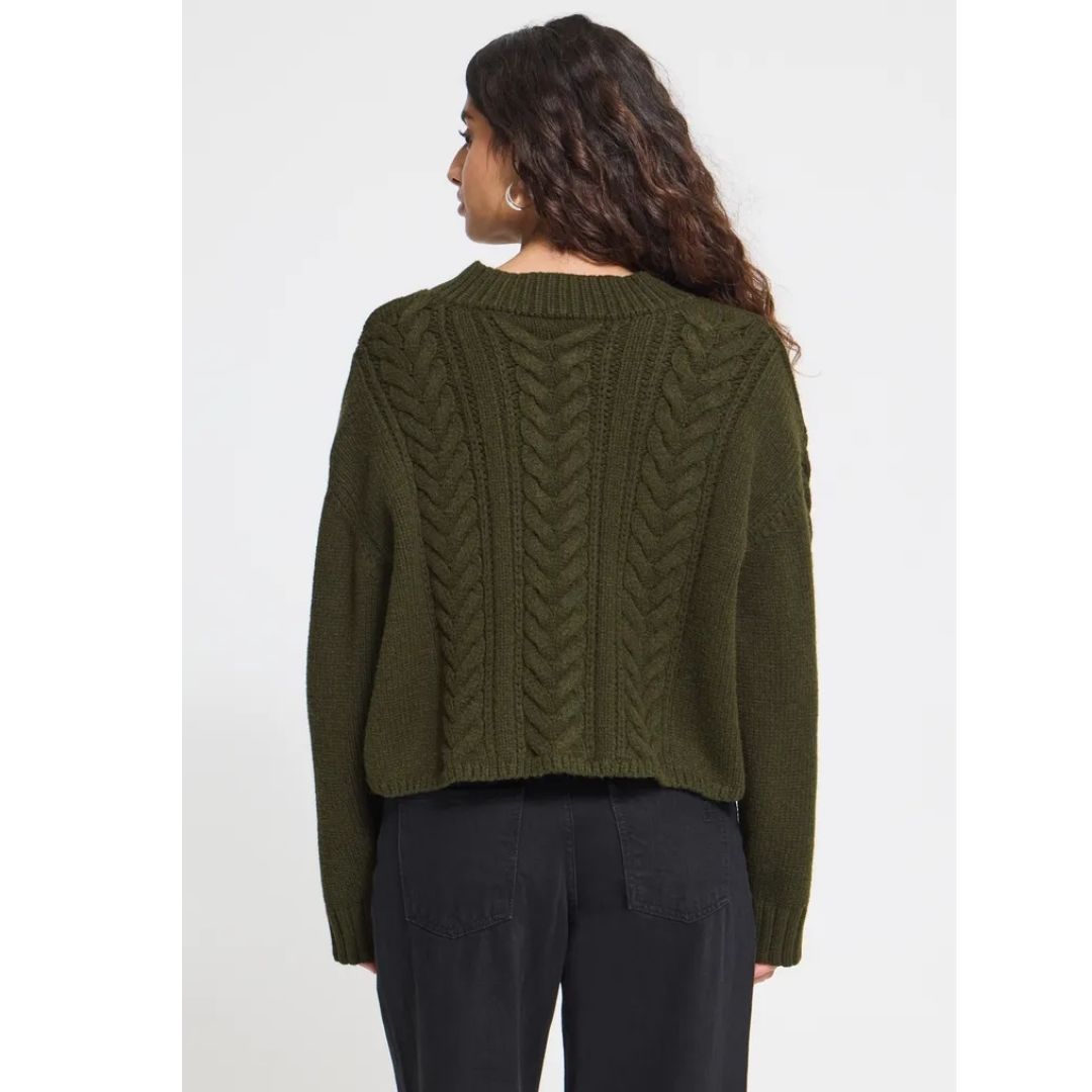 ICHI Arper Cableknit Sweater | 20126805