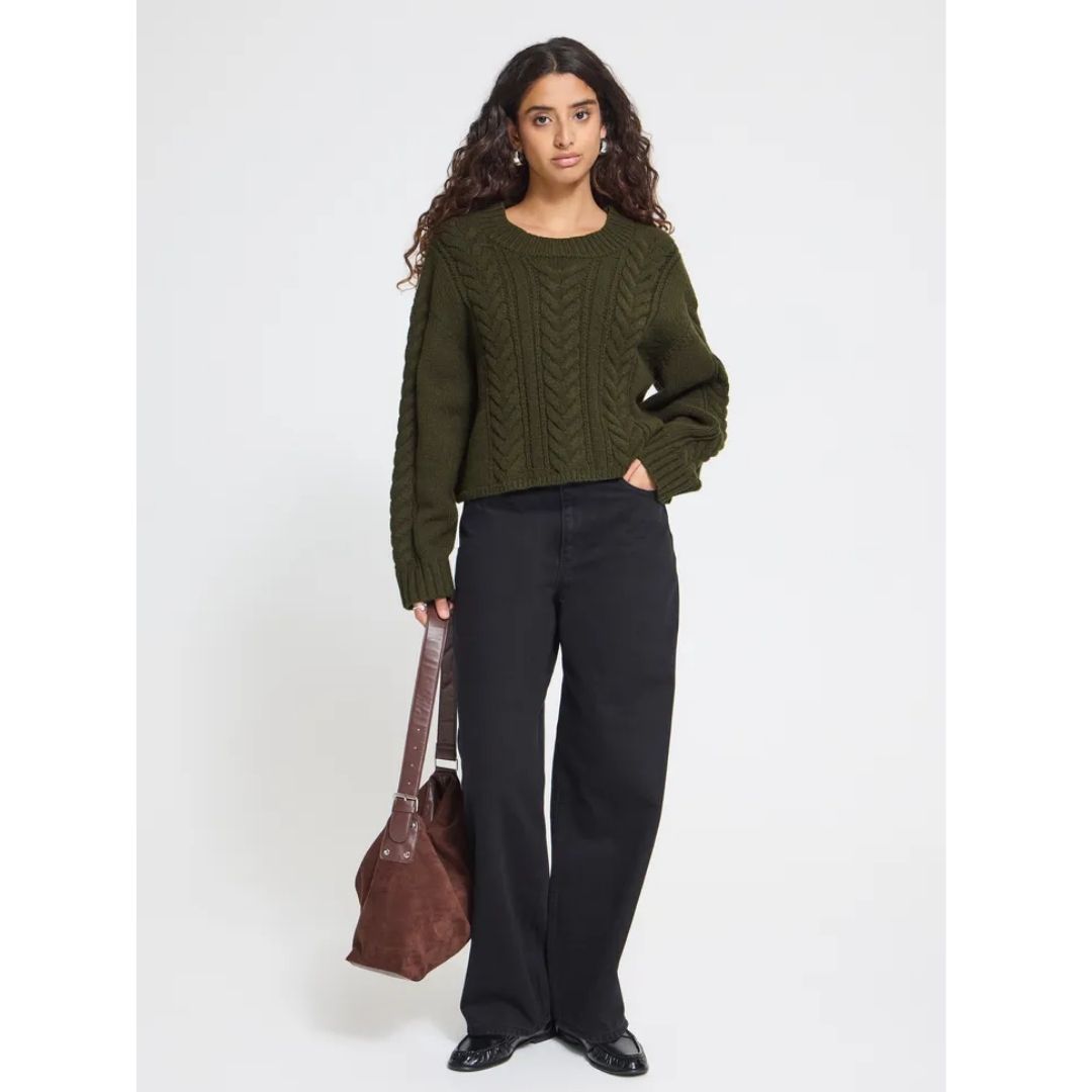 ICHI Arper Cableknit Sweater | 20126805