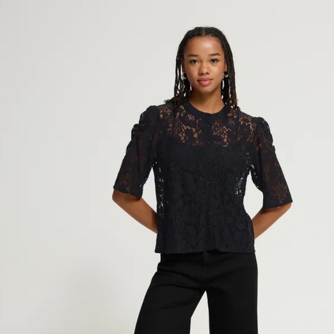 ICHI Lilana Lace Shirt | 20127000