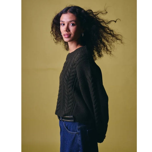 ICHI Arper Cableknit Sweater | 20126805