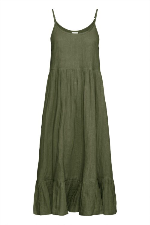 Foxa Midi Dress - Grape Leaf