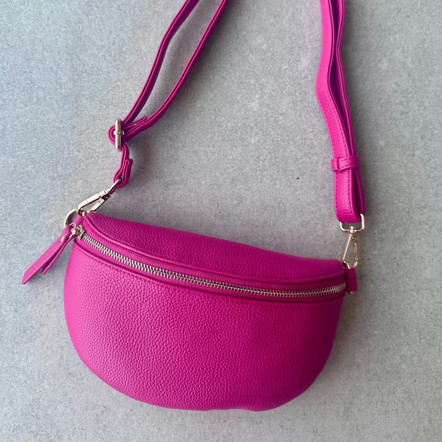 Faux Leather Cross Body Bag