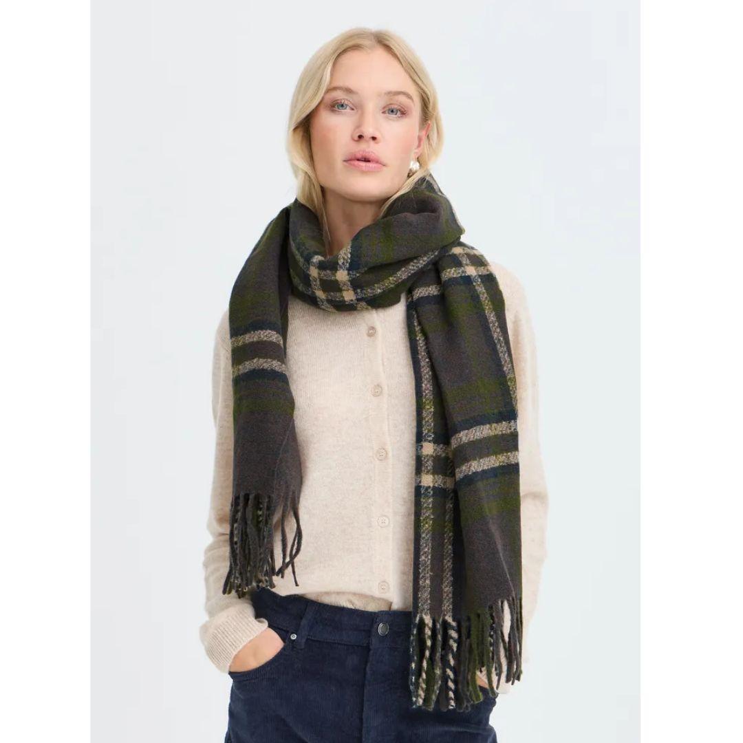 BYOUNG Welch Scarf | 20819628 | Java Avacado