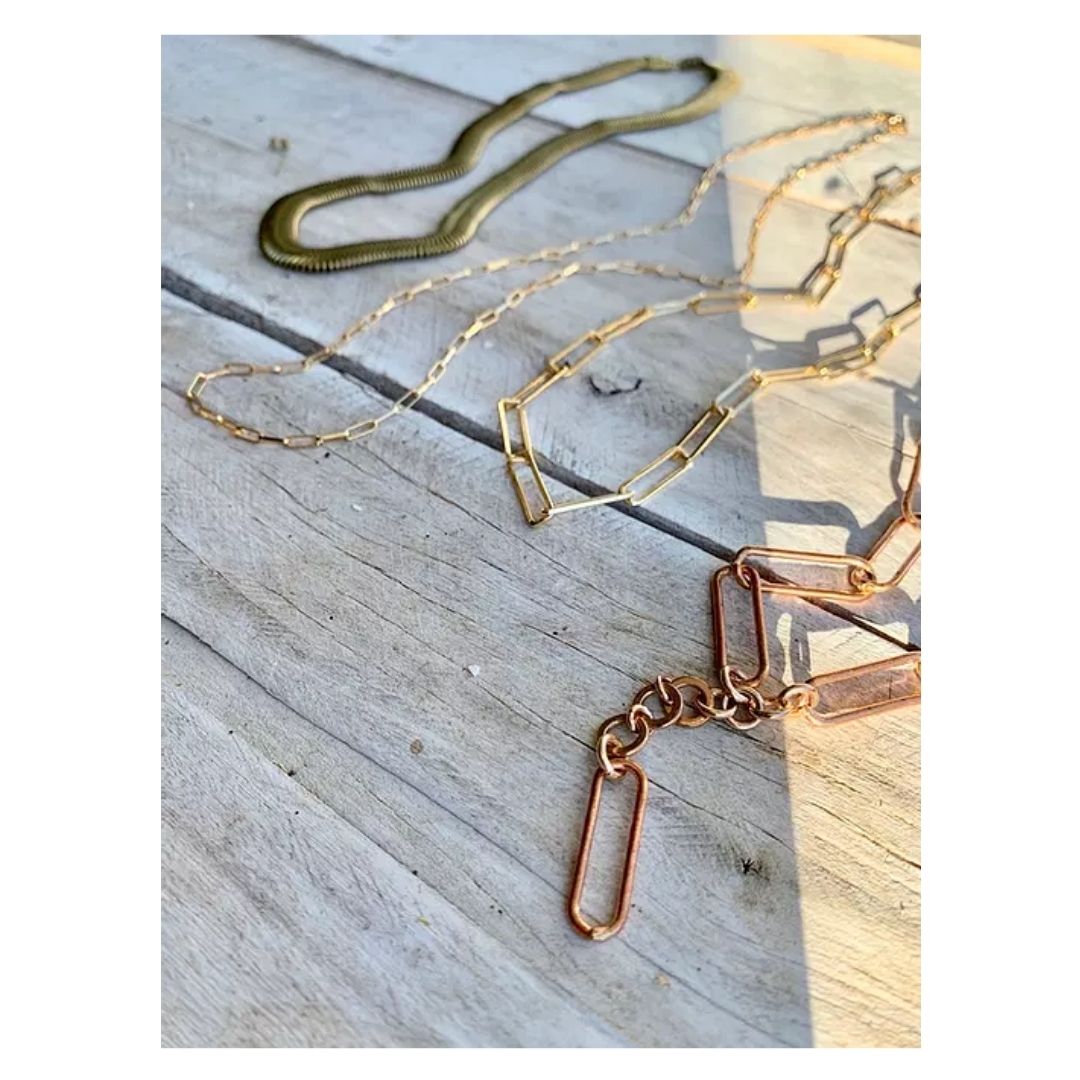 Vintage Copper Chain FNA43