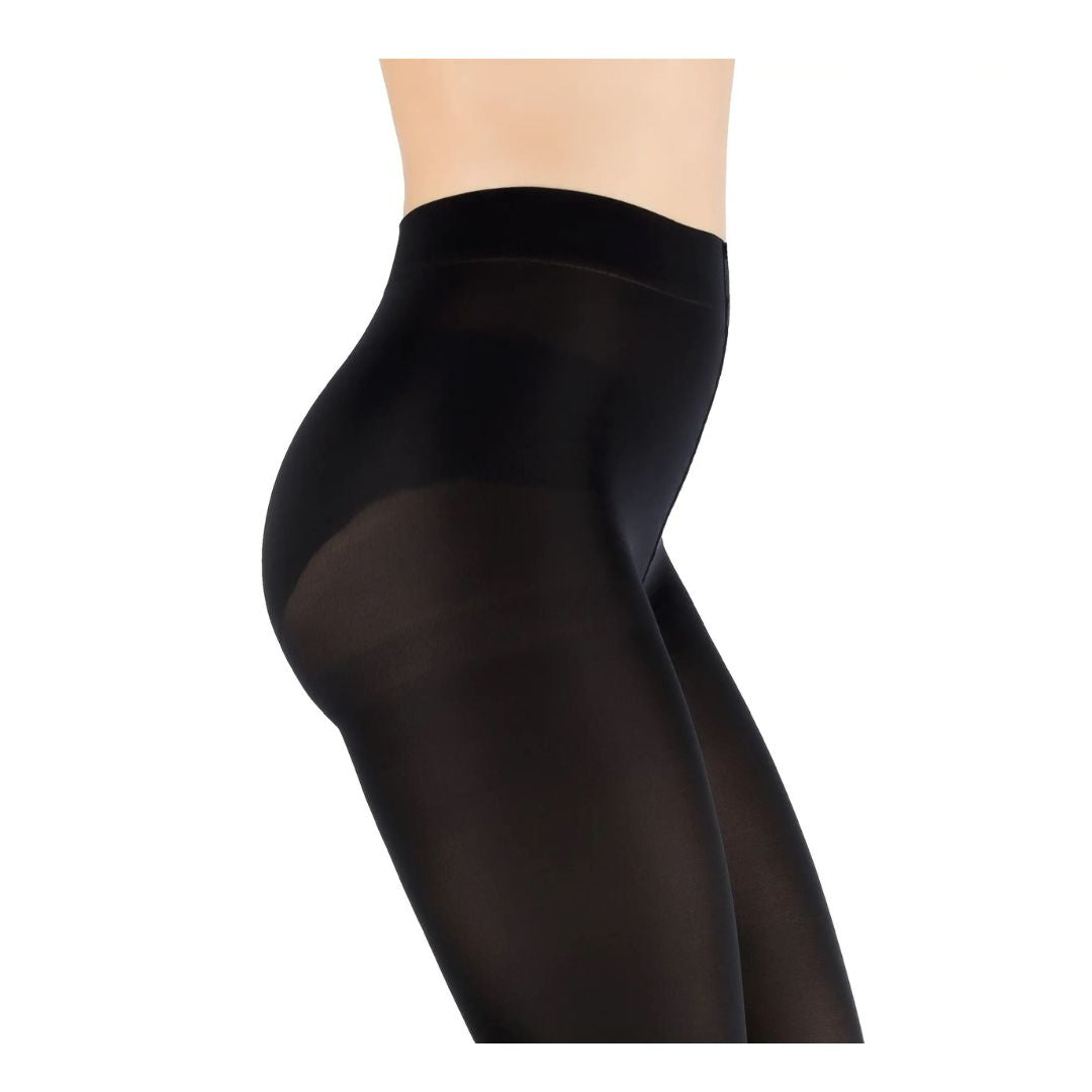 Josephine Opaque Eco Tights - Black