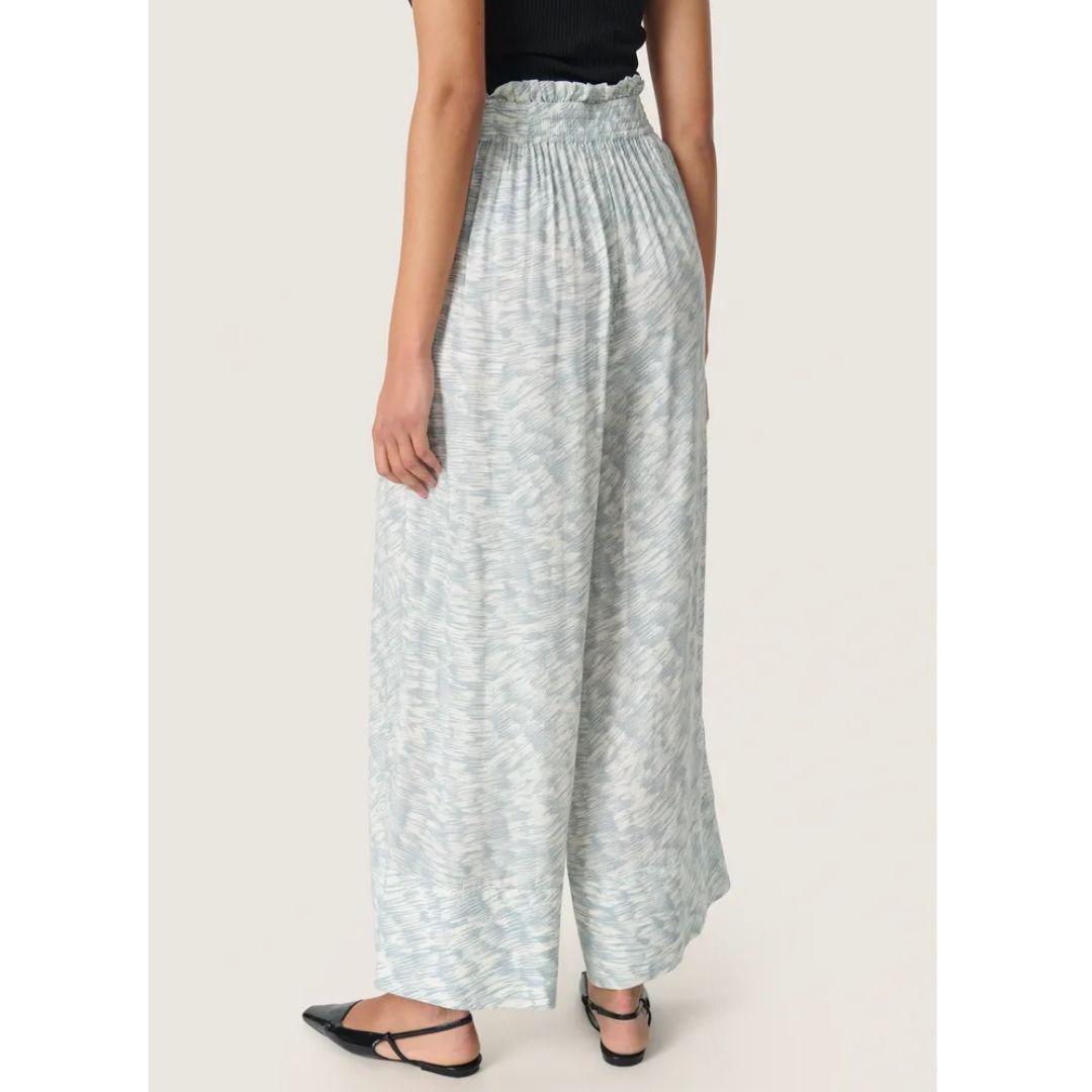 Arjana Zaya Pants - Silver Blue Stroke