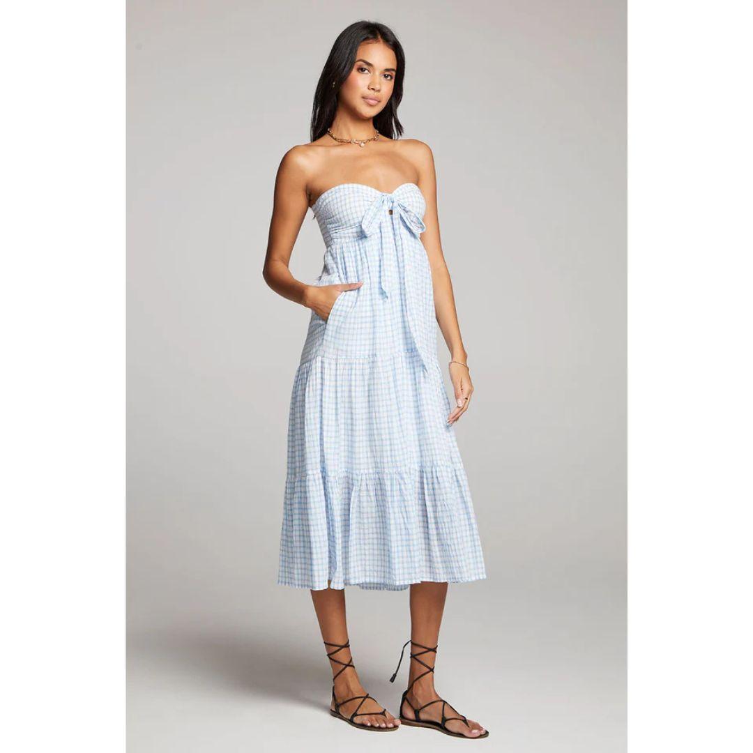 Camden Midi Dress | Sky