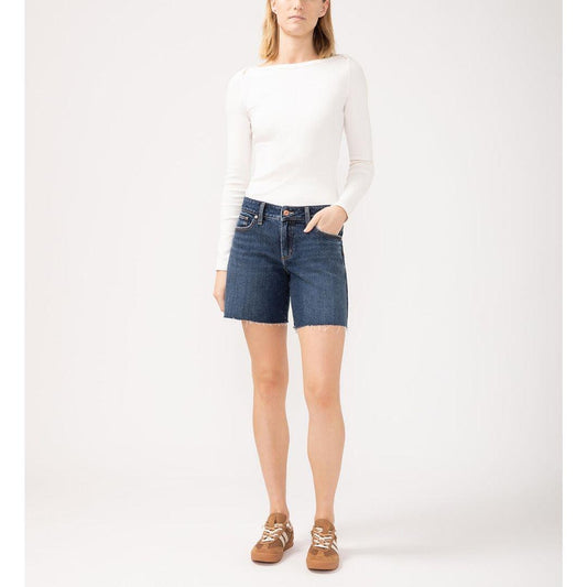 Suki Mid Rise Long Shorts - L53971ADM362 - Brooks