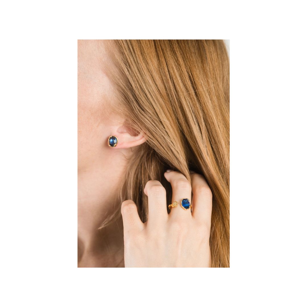 Emma Crystal Adjustable Birthstone Rings - R502 - Birth Months