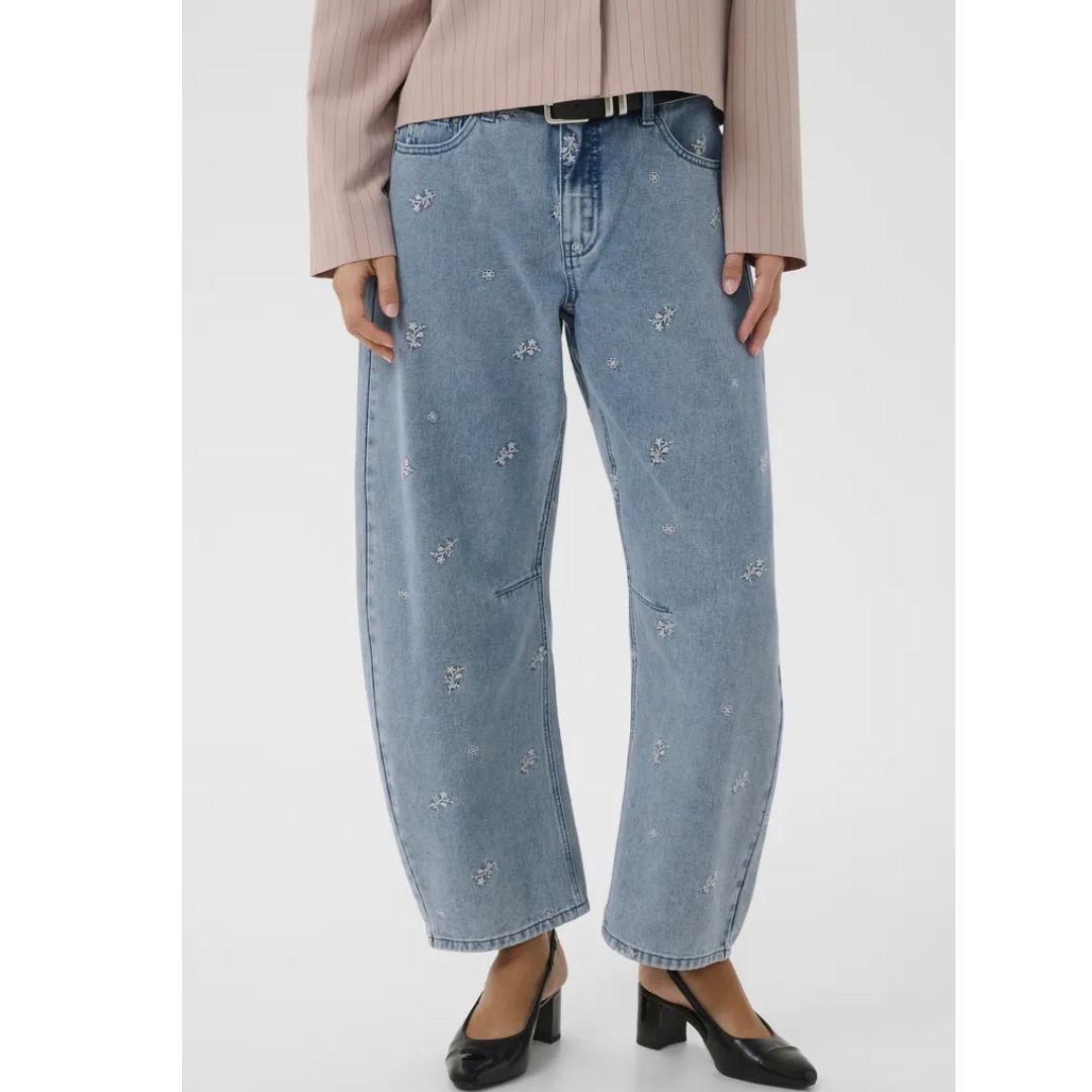 Altar Aniceta Barrel Jeans | Light Blue Wash