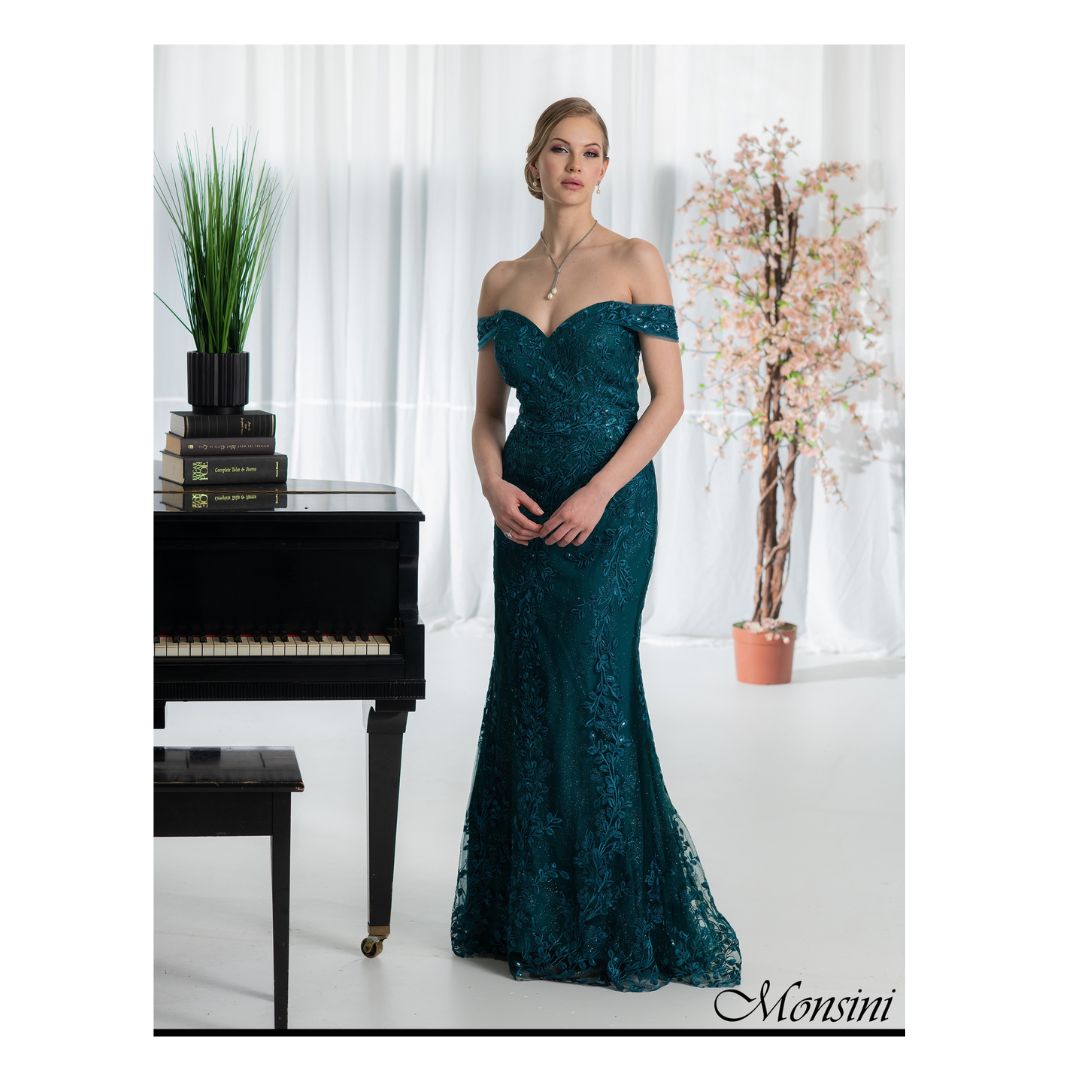 Monsini Evening - ME31977 - Green