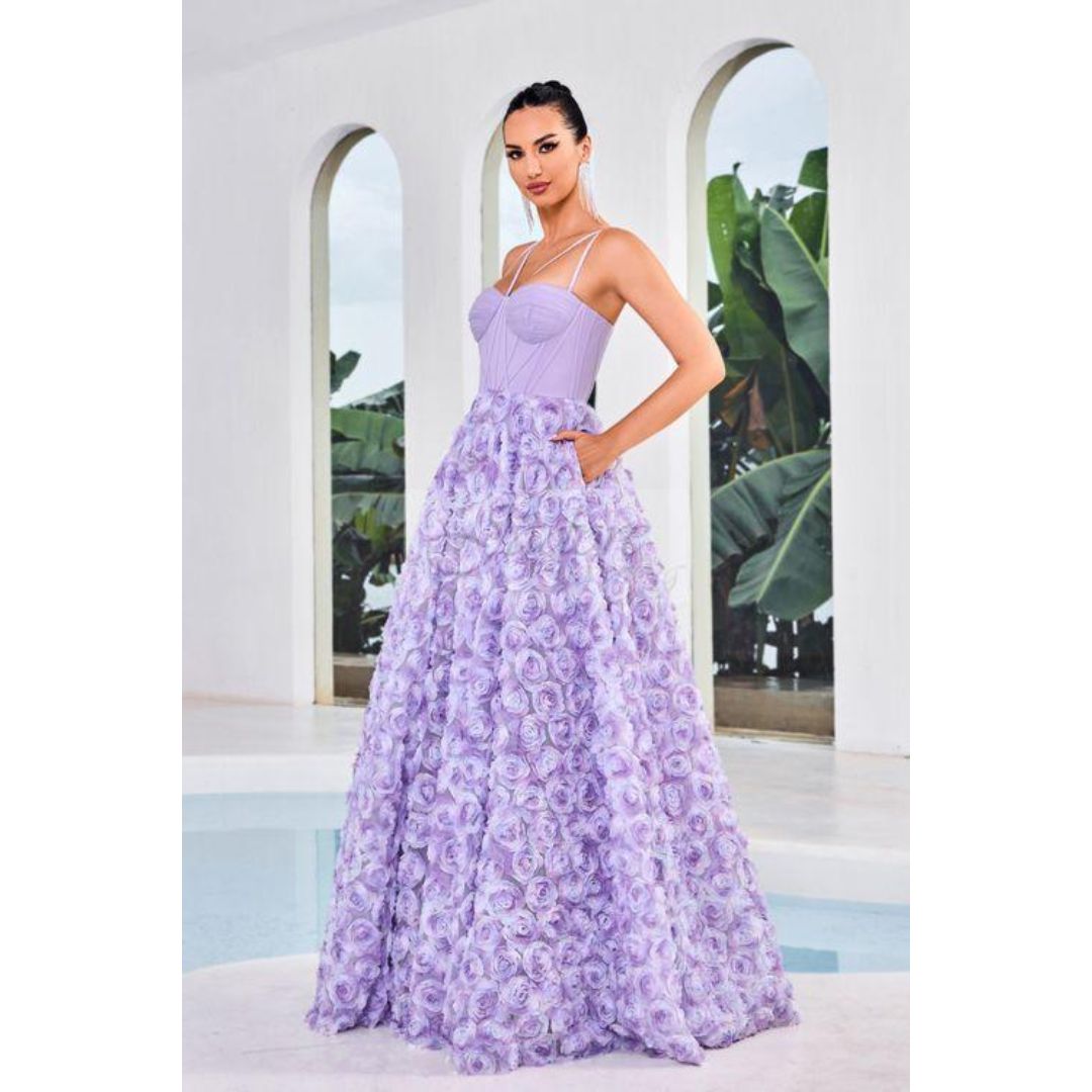 Jadore Evening - J24027 - Lavendar