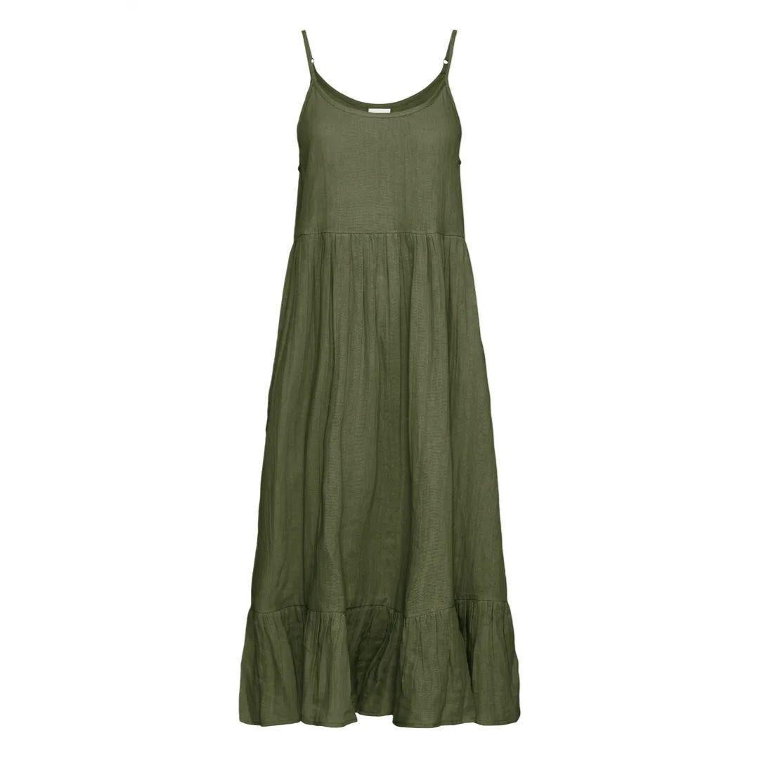 Foxa Midi Dress - 20125888 - Grape Leaf