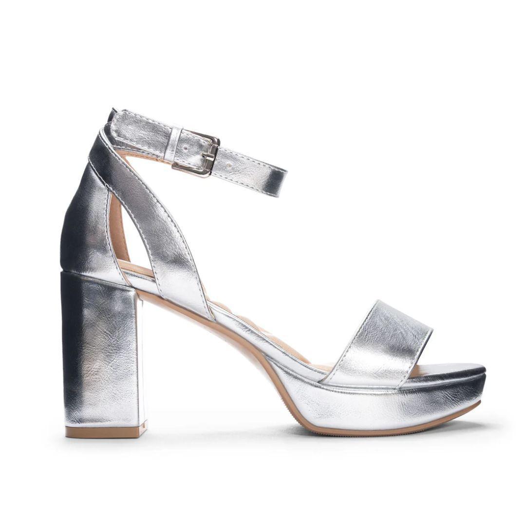 Go On 2 Dress Sandal | Silver