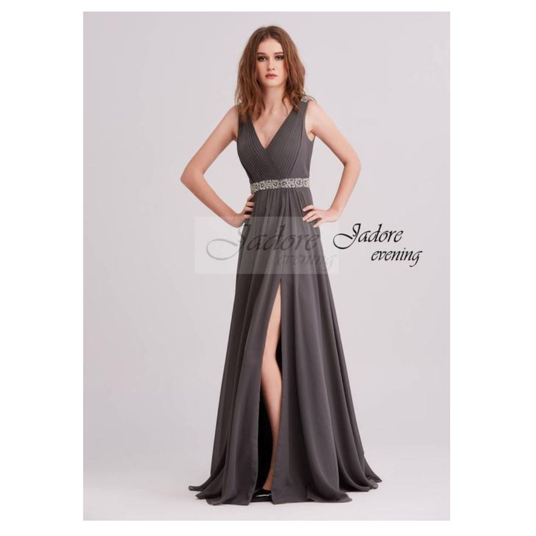 Jadore Evening - J15002 - Charcoal